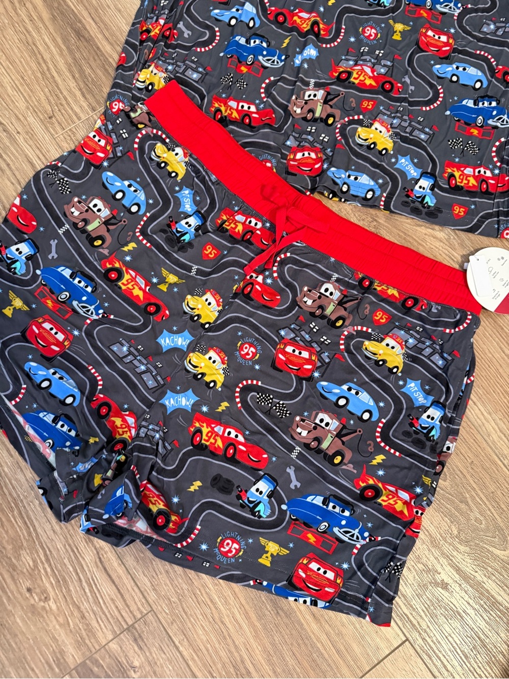 NWT little sleepies cars adult set - XL - Picture 2 of 6